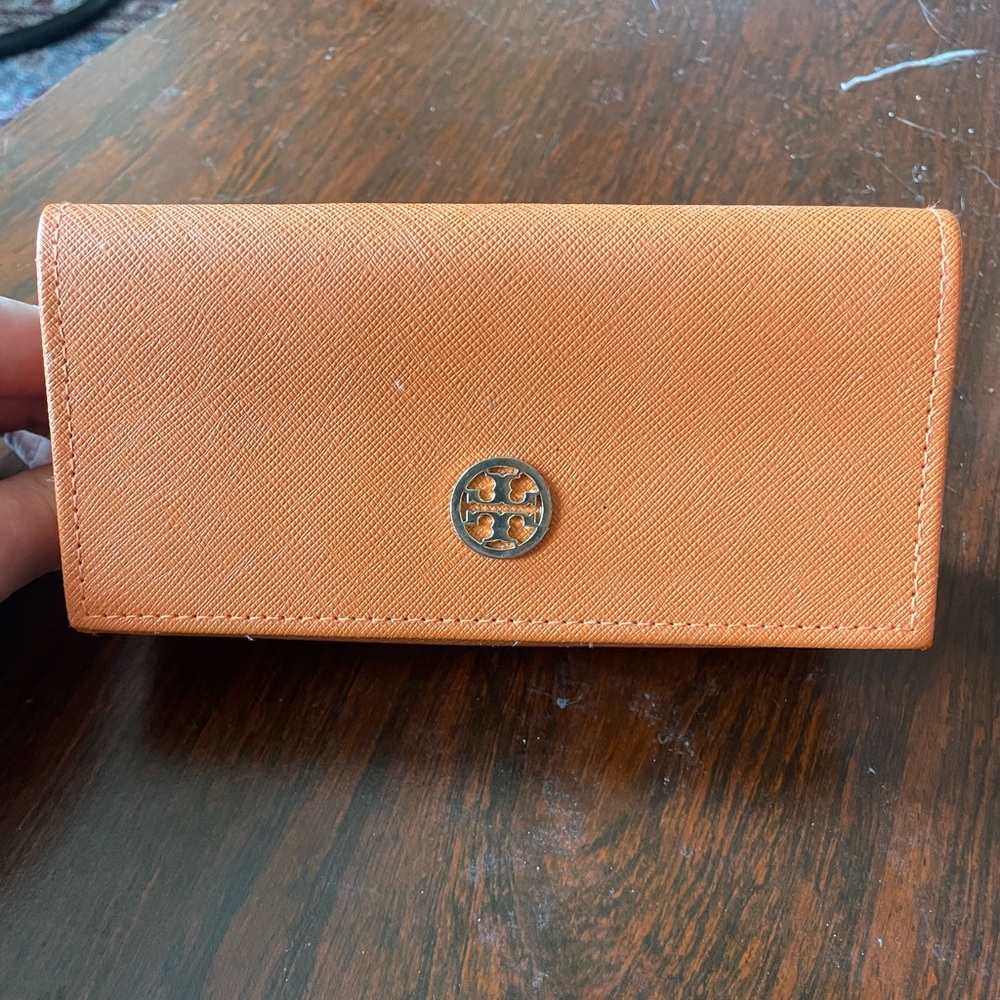Tory Burch Glasses or Sunglasses Case - Burnt Orange